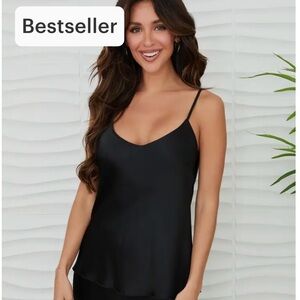 🖤 Milio Milano Silky Camisole - Black | XS - L Wardrobe Essential